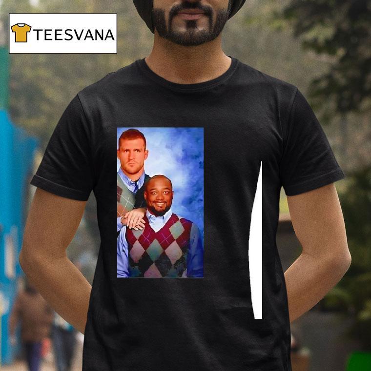 Coach Mike Tomlin And T J Watt Pittsburgh Slers Football Step Brothers T Shirt Coach Mike Tomlin And T J Watt Pittsburgh Slers Football Step Brothers T Shirt
