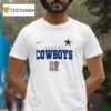 Dallas Cowboys X John Cena Never Give Up Who Dey T Shirt