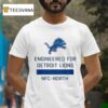 Dan Campbell Detroit Lions Engineered For Nfc North T Shirt