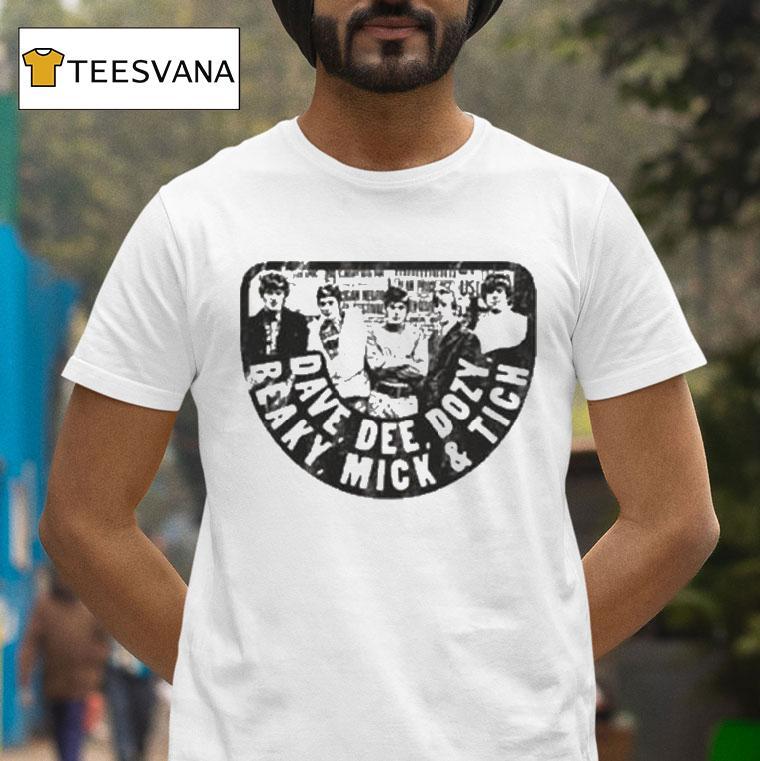 Dave Dee Dozy Beaky Mick And Tich T Shirt Dave Dee Dozy Beaky Mick And Tich T Shirt