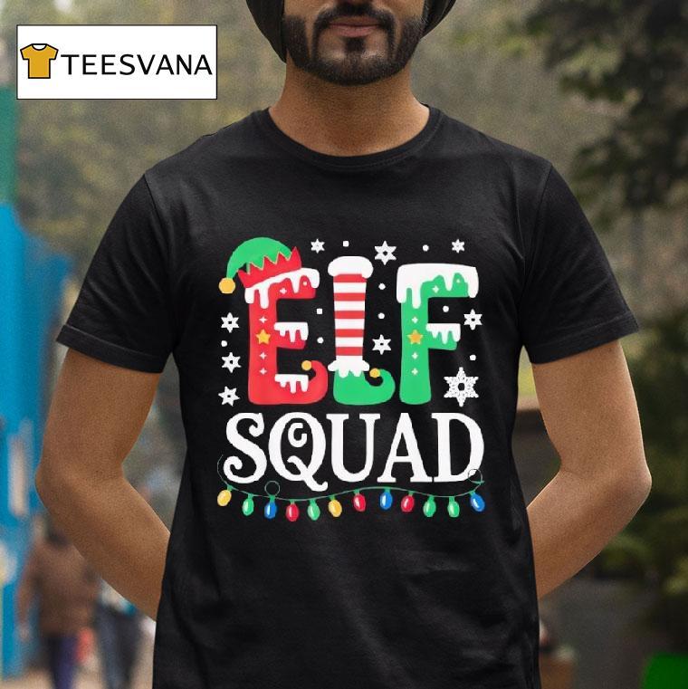 Elf Family Christmas Xmas Elf Squad T Shirt Elf Family Christmas Xmas Elf Squad T Shirt