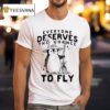 Everyone Deserves The Chance To Fly Penguin Wizard T Shirt