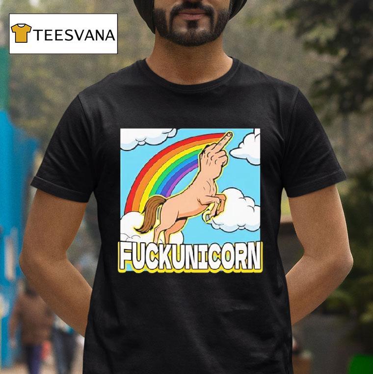 Fuckunicorn Unicorn Rainbow Graphic T Shirt Fuckunicorn Unicorn Rainbow Graphic T Shirt