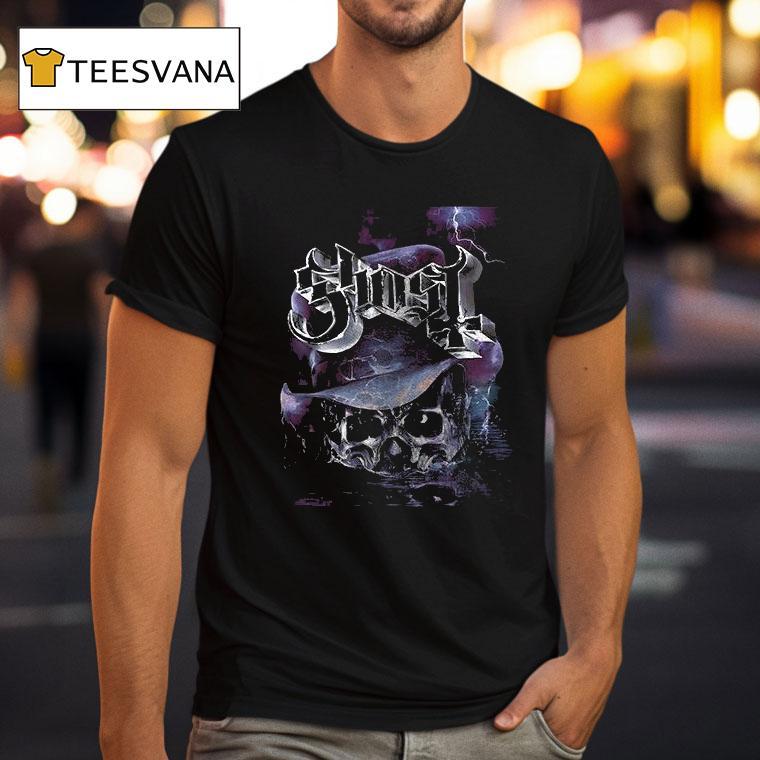 Ghost Skeletour World Tour Nashville Tennessee Cross T Shirt Ghost Skeletour World Tour Nashville Tennessee Cross T Shirt