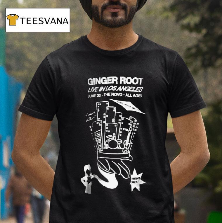 Ginger Root La Novo Show T Shirt Ginger Root La Novo Show T Shirt