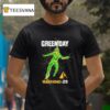 Green Day Warning Th Anniversary T Shirt