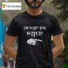 Halloween I M With The Witch T Shirt