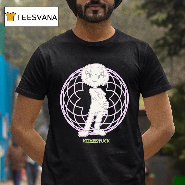 Homestuck Rose Globe T Shirt Homestuck Rose Globe T Shirt