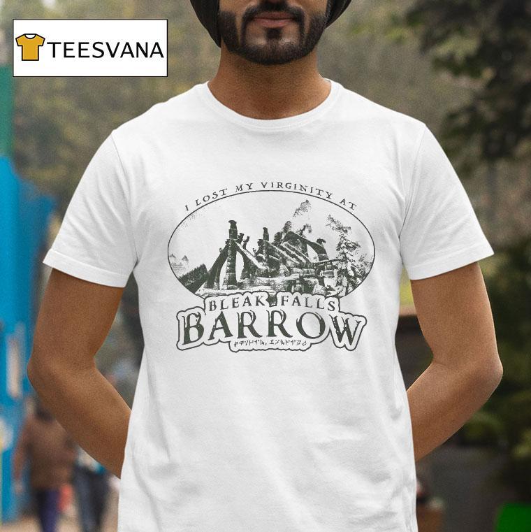 I Lost My Virginity At Bleak Falls Barrow T Shirt I Lost My Virginity At Bleak Falls Barrow T Shirt