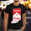Indiana Hoosiers Flippin Champs In Cig We Trus T Shirt