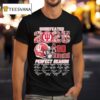 Indiana Hoosiers Undefeated Go Hoosiers Perfect Season Signatures Helme T Shirt