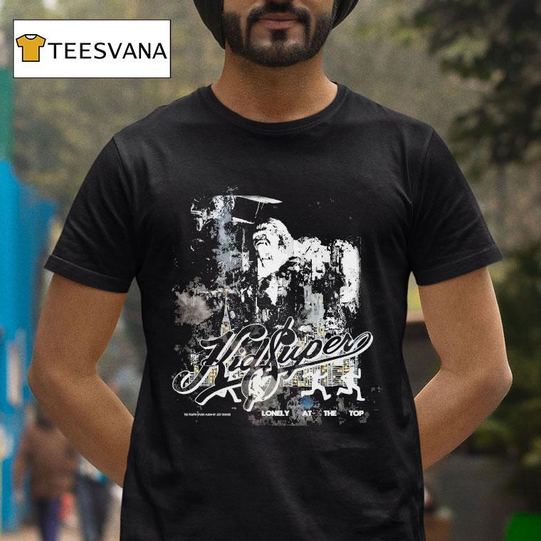Joey Badas X Kidsuper Studios Lonely At The Top T Shirt Joey Badas X Kidsuper Studios Lonely At The Top T Shirt