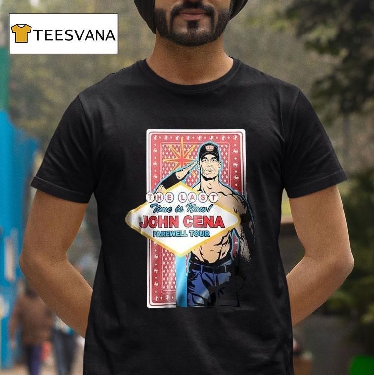 John Cena Farewell Tour Las Vegas T Shirt John Cena Farewell Tour Las Vegas T Shirt