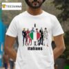 Jojo S Bizarre Adventure I Love Italians T Shirt