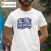 Kangaroos Back To Back Premiers Name Roster T Shirt