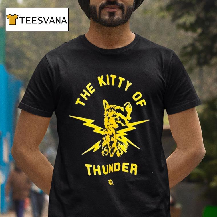 Kitty Of Thunder Okc T Shirt Kitty Of Thunder Okc T Shirt