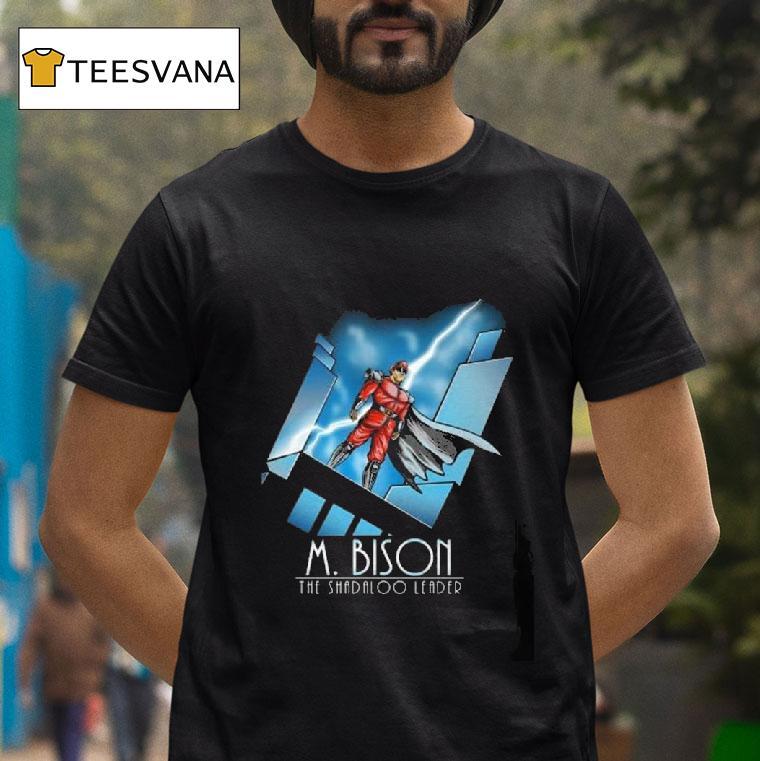 M Bison The Shadaloo Leader T Shirt M Bison The Shadaloo Leader T Shirt
