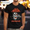 Mean Mistreater Texas Heavy Metal Skull T Shirt