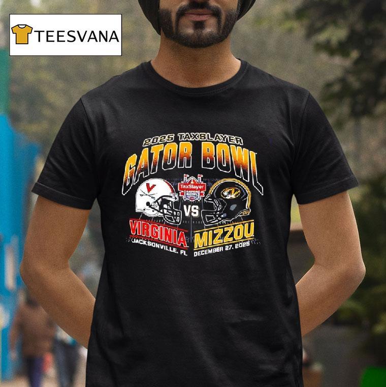 Mizzou Tigers Tax Slayer Gator Bowl Mizzou Vs Virginia T Shirt Mizzou Tigers Tax Slayer Gator Bowl Mizzou Vs Virginia T Shirt