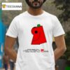 Mr Men Little Miss Mr Strong Keyhole T Shirt