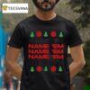 Name Em Xmas Christmas T Shirt