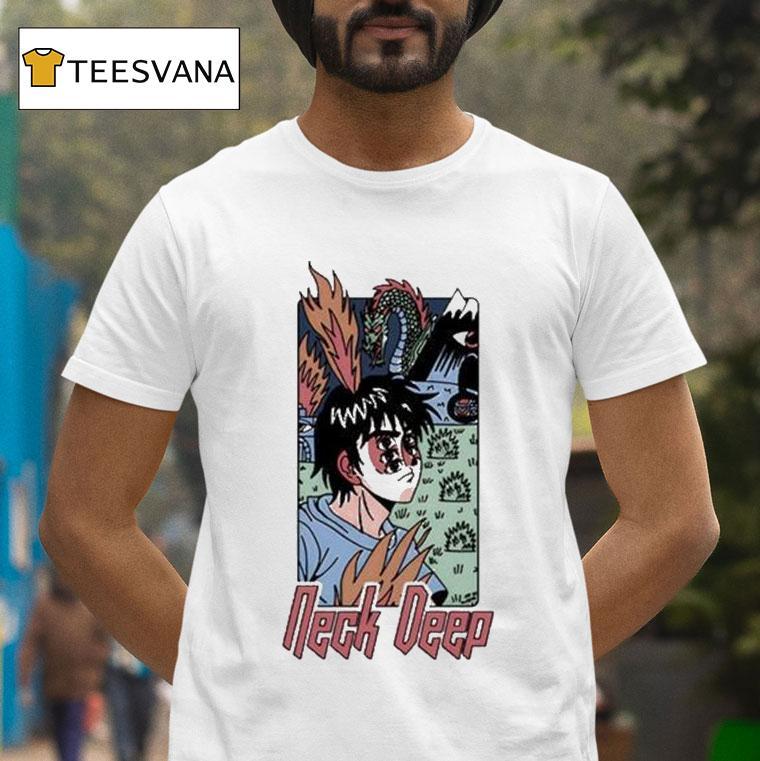 Neck Deep Neck Deep Life S Not Out To Get You Manga T Shirt Neck Deep Neck Deep Life S Not Out To Get You Manga T Shirt