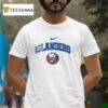 New York Islanders Fire Dept First In Last Out Logo T Shirt
