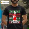 Ofsanta Holiday Knit Parody Graphic T Shirt