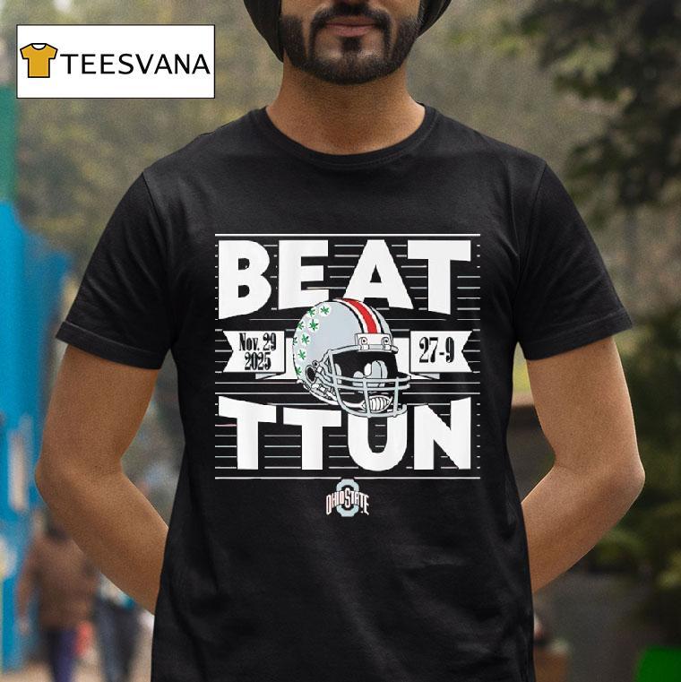 Ohio State Buckeyes Football Beat Ttun In The Game T Shirt Ohio State Buckeyes Football Beat Ttun In The Game T Shirt