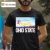 Ohio Vs Michigan Rivalry Script Ohio On Big M T Shirt