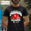 Oklahoma Sooners Cfp Rose Bowl Champions T Shirt