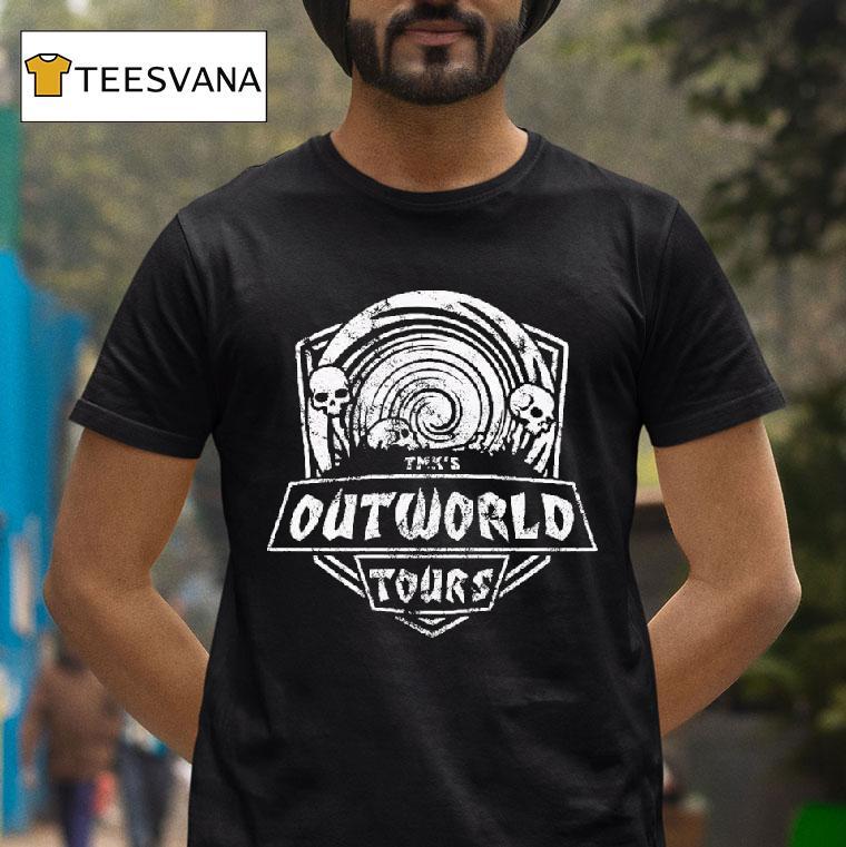 Outworld Tours Skulls Vintage T Shirt Outworld Tours Skulls Vintage T Shirt