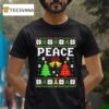 Peace I Come In Peace Couple Matching Ugly Christmas T Shirt