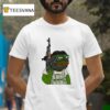 Pepe The Green Frog Terrorist Holding Ak Rifle Meme T Shirt
