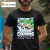 Philadelphia Eagles Nfc East Division Champions City Skyline T Shirt