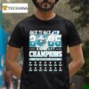 Philadelphia Eagles Football Nfc East Champions Back To Back T Shirt