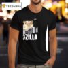 Pugzilla Kaiju Pug Attack On The City T Shirt