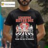 San Francisco Ers Legends Never Die Thank You For The Memories Road Abbey Signatures T Shirt