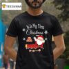 Santa Train It Is My First Christmas T Shirt