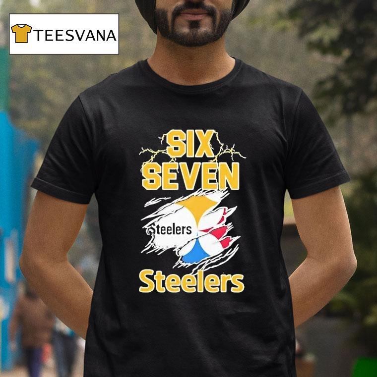 Six Seven Pittsburgh Slers Logo T Shirt Six Seven Pittsburgh Slers Logo T Shirt