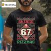 Skibidi Six Seven Rizzmas Funny Christmas T Shirt