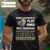 Some Grandmas Play Bingo Real Grandmas Watch Iowa Hawkeyes Diamond Heart T Shirt