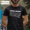 Star Wars Film The New Yorker Magazine T Shirt