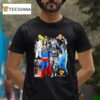 Superman Characters Movie T Shirt