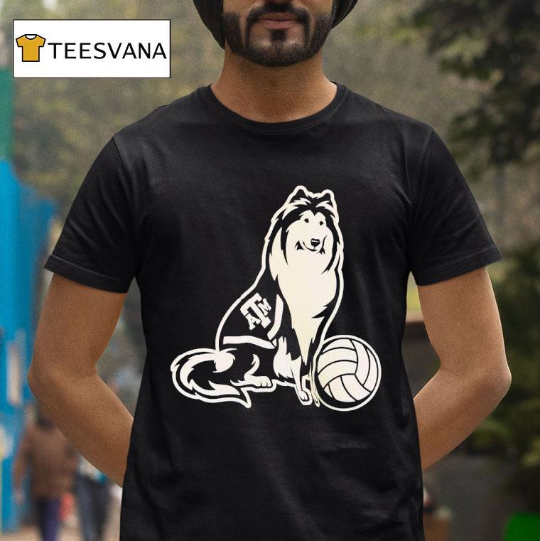 Texas Am Aggie Volleyball Masco T Shirt Texas Am Aggie Volleyball Masco T Shirt
