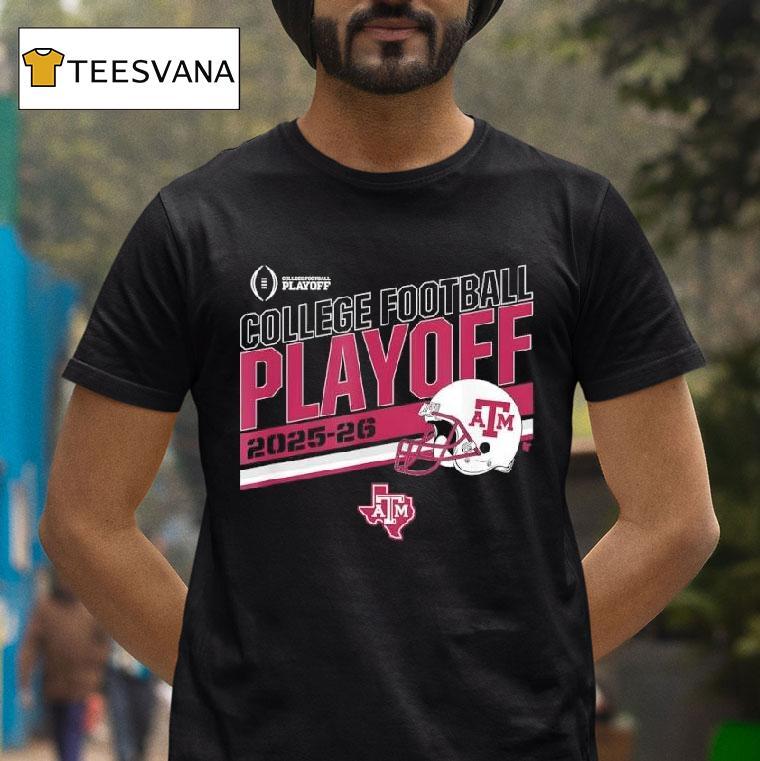 Texas Am Aggies College Football Playoff Stripe Logo T Shirt Texas Am Aggies College Football Playoff Stripe Logo T Shirt