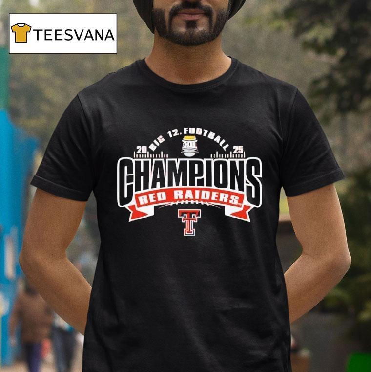 Texas Tech Red Raiders Big Champs Football T Shirt Texas Tech Red Raiders Big Champs Football T Shirt