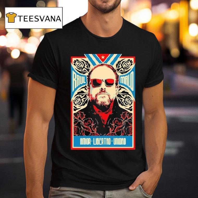 The Mavericks Amor Libertad Unidad Raul Malo Love Liberty T Shirt The Mavericks Amor Libertad Unidad Raul Malo Love Liberty T Shirt