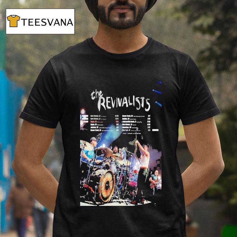 The Revivalists Tour T Shirt The Revivalists Tour T Shirt