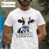 Tream Evy Cow Cigarettes T Shirt